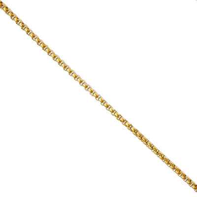 Corrente Elos Quadrados Prateada