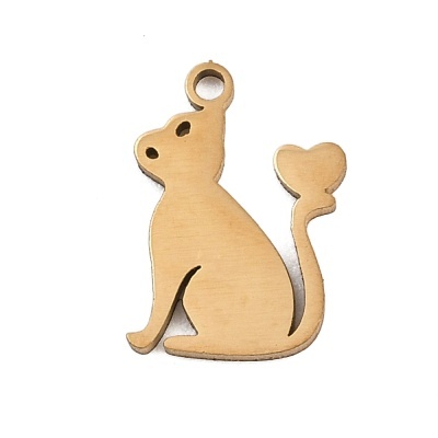 Pendente Gato Coração