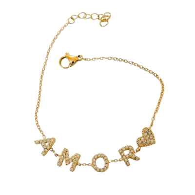 Pulseira Fina AMOR