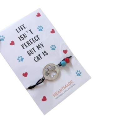 Pulseira Pegada Gato - Perfect Cat