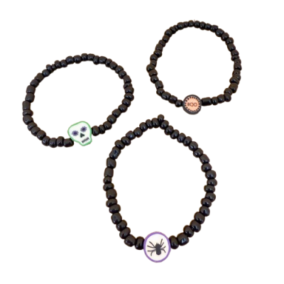 Pulseira Missangas Halloween
