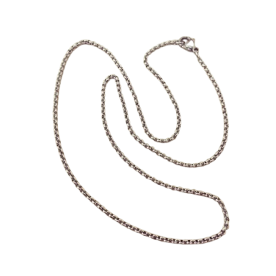 Colar Aço Elos Redondos