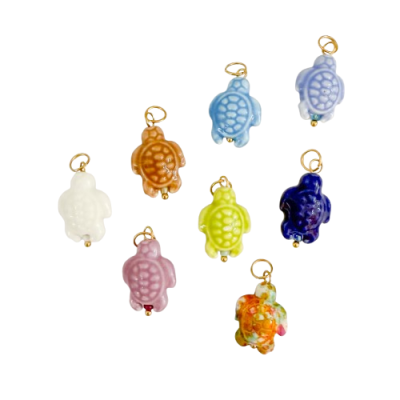 Charm Tartaruga Cerâmica