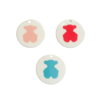 Medalha Urso Acrílico