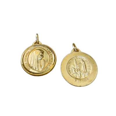 Medalha Dourada Virgem