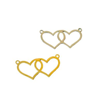 Entremeio Corações Entrelaçados