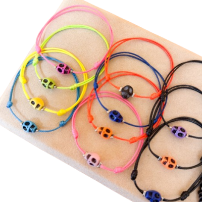 Pulseira Caveira Halloween