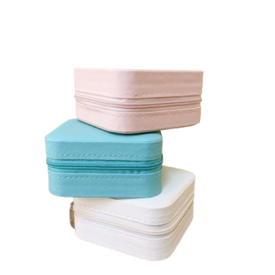 Caixinha Guarda-Jóias Pequena Quadrada