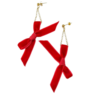 Brincos Christmas Bows