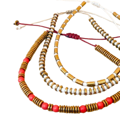 Pulseira Tornozelo Golden Summer