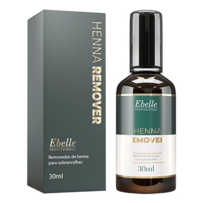 Henna Remover Ebelie Professional embalagem e frasco 30 ml