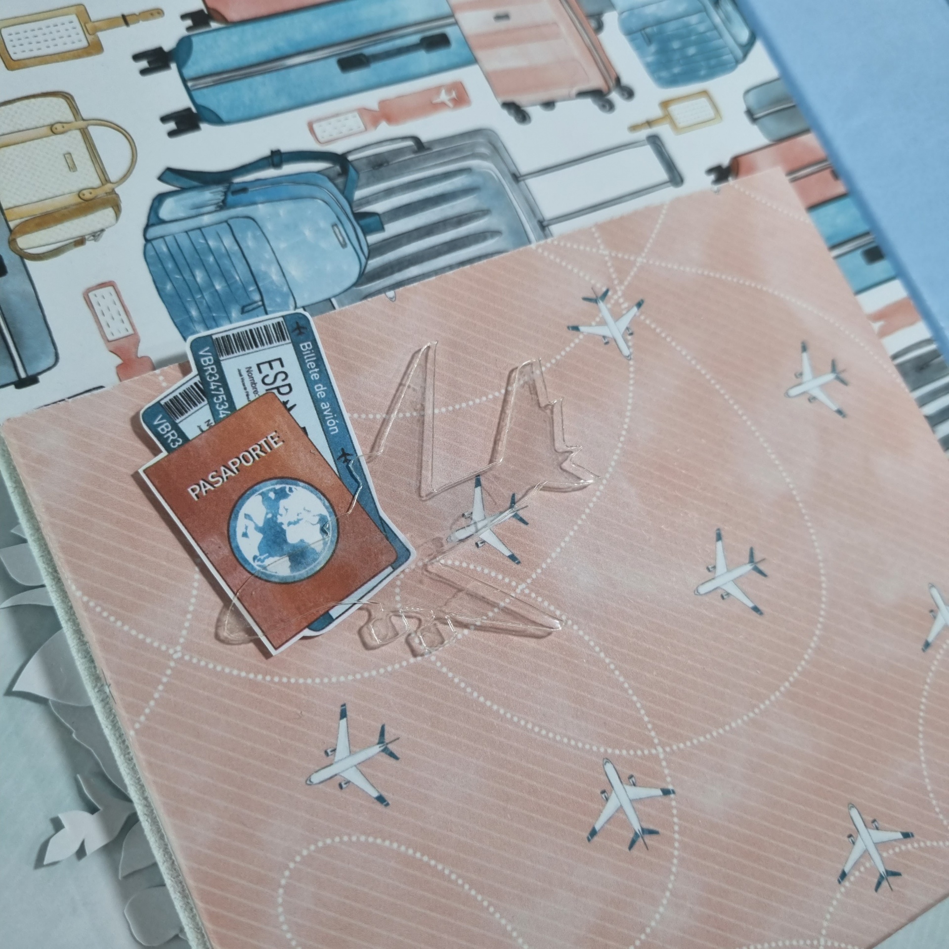 Tutorial Scrapbook Online em ES Álbum Soñar y Viajar