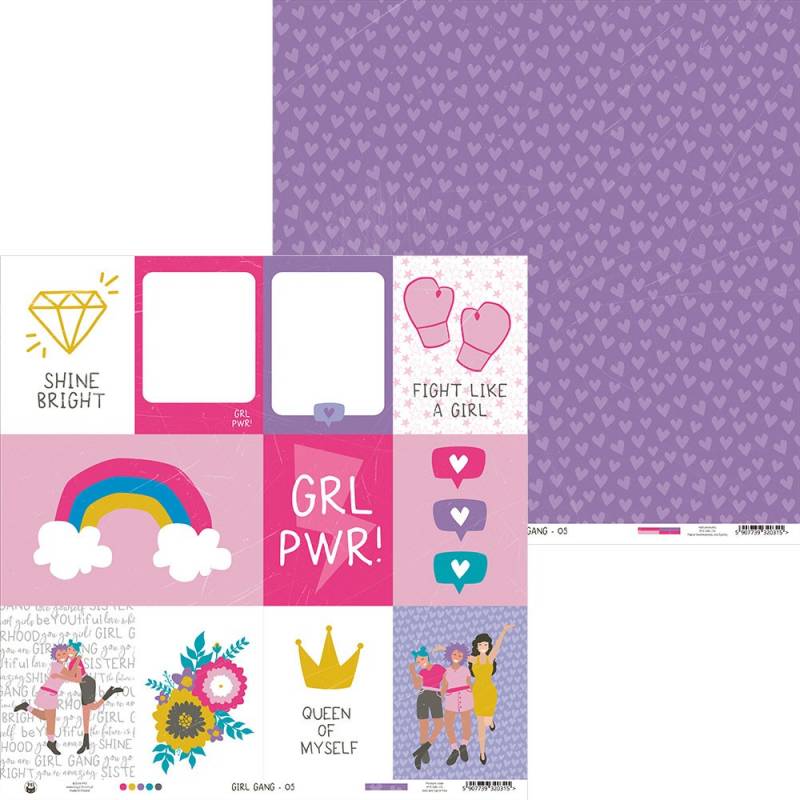 Kit Papéis 12" Girl Gang P13 Paper Products