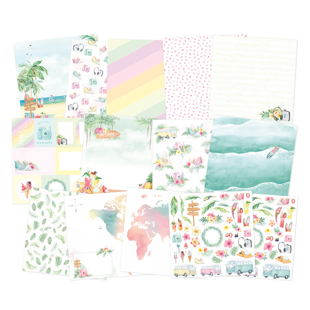 Bloco 12" Summer Vibes P13 Paper Products