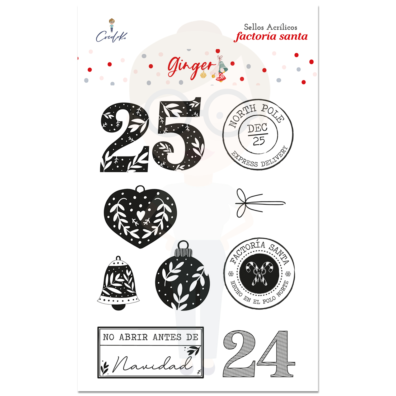 Carimbo Holy Factory Ginger Cocoloko