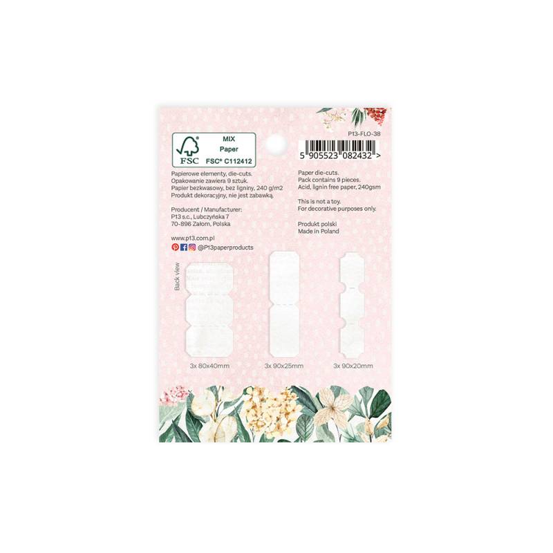 Die Cuts Tickets Flowerish P13 Paper Products