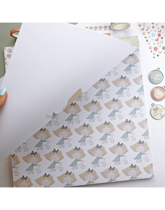 Stack Papéis 12" CeliAlice Alua Cid