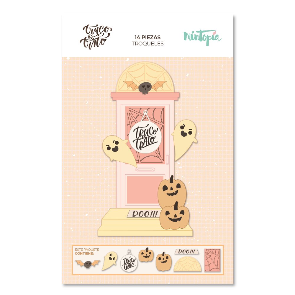 Cortante Complementos Halloween Porta Truco o Trato Míntopia