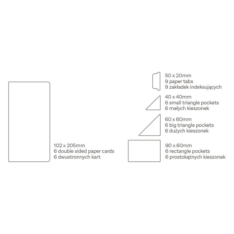 Set Elementos Travel Journal • Flowerish P13 Paper Products
