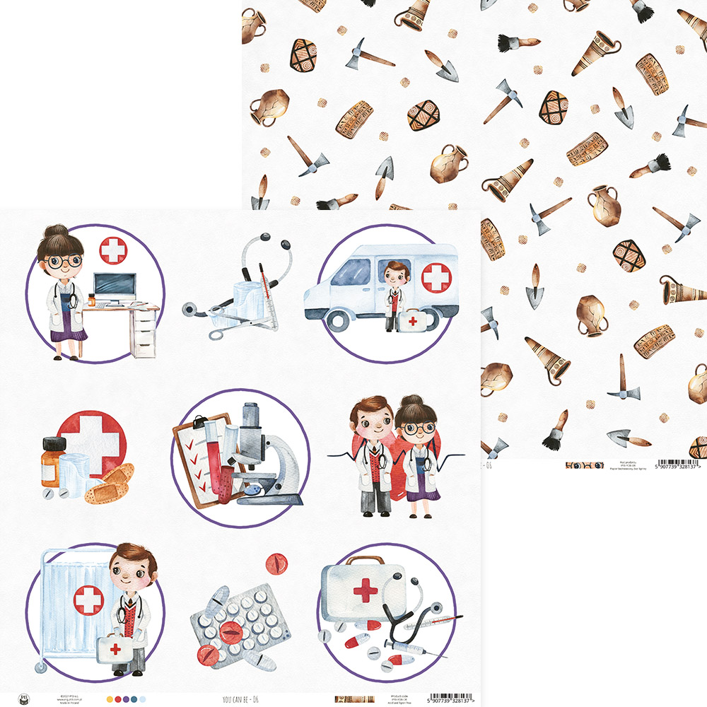 Bloco 12" You Can Be Anything P13 Paper Products