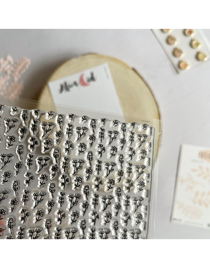 Carimbo Fundos Floral • Patio Alua Cid