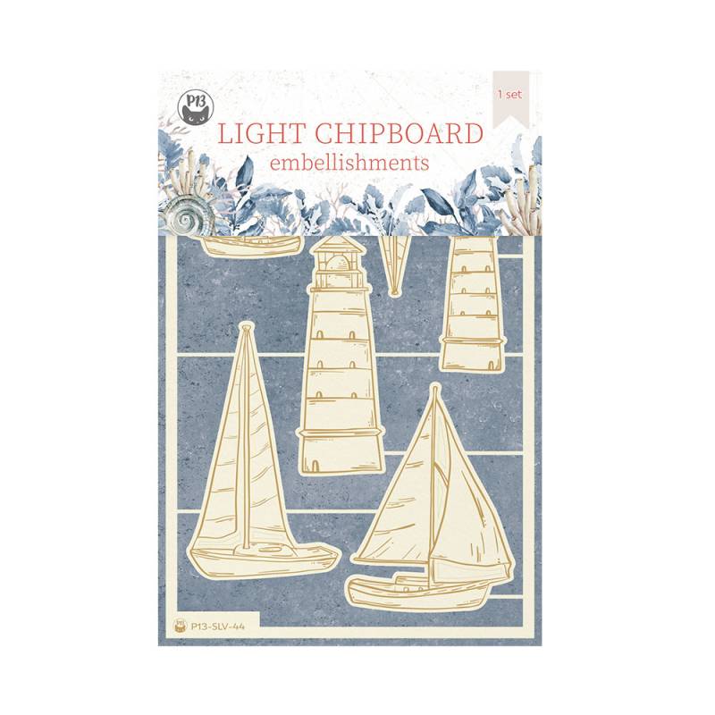 Chipboard 01 Barcos SEA LA VIE P13 Paper Products