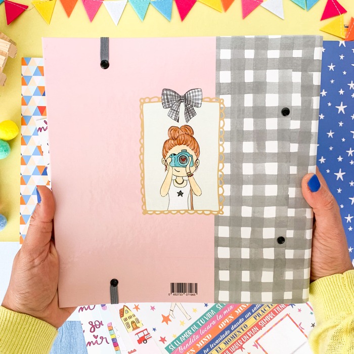 Capa Argolas SONRIE FOTO "SWEET DOCUMENTA" | Piccolina Brava II