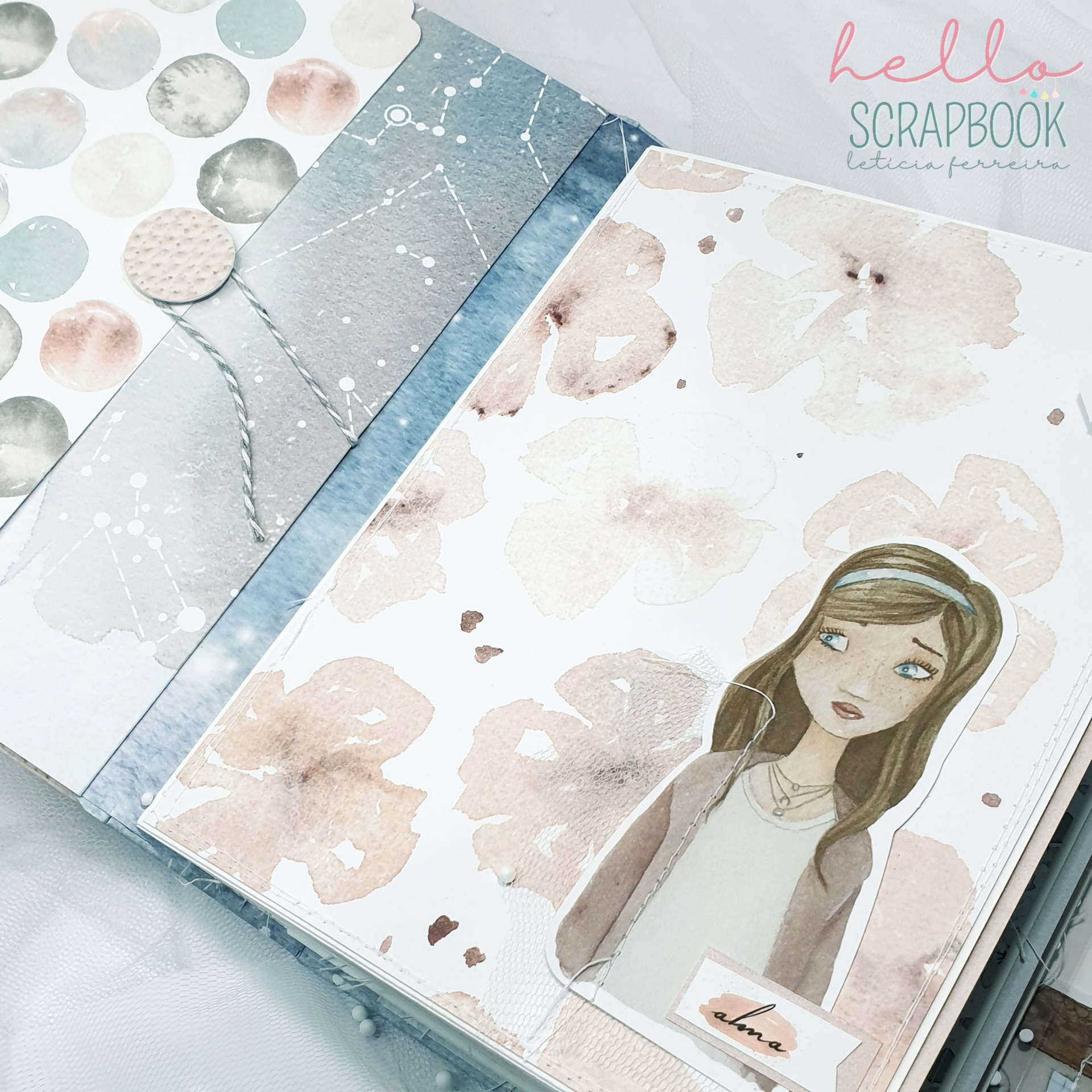 Álbum Fotos Scrapbook Alma