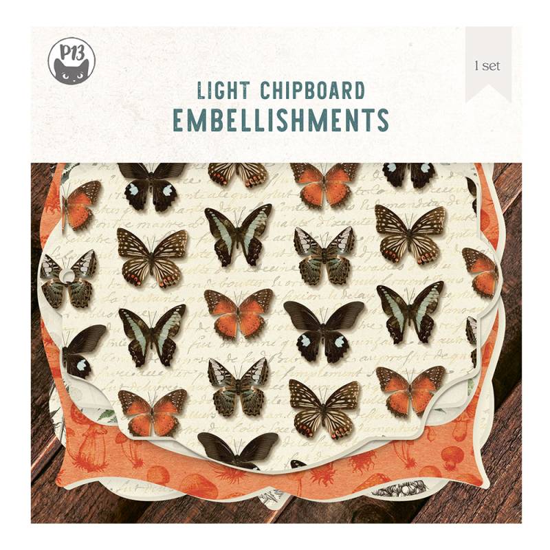 Álbum Base COM Papéis Into The Woods P13 Paper Products