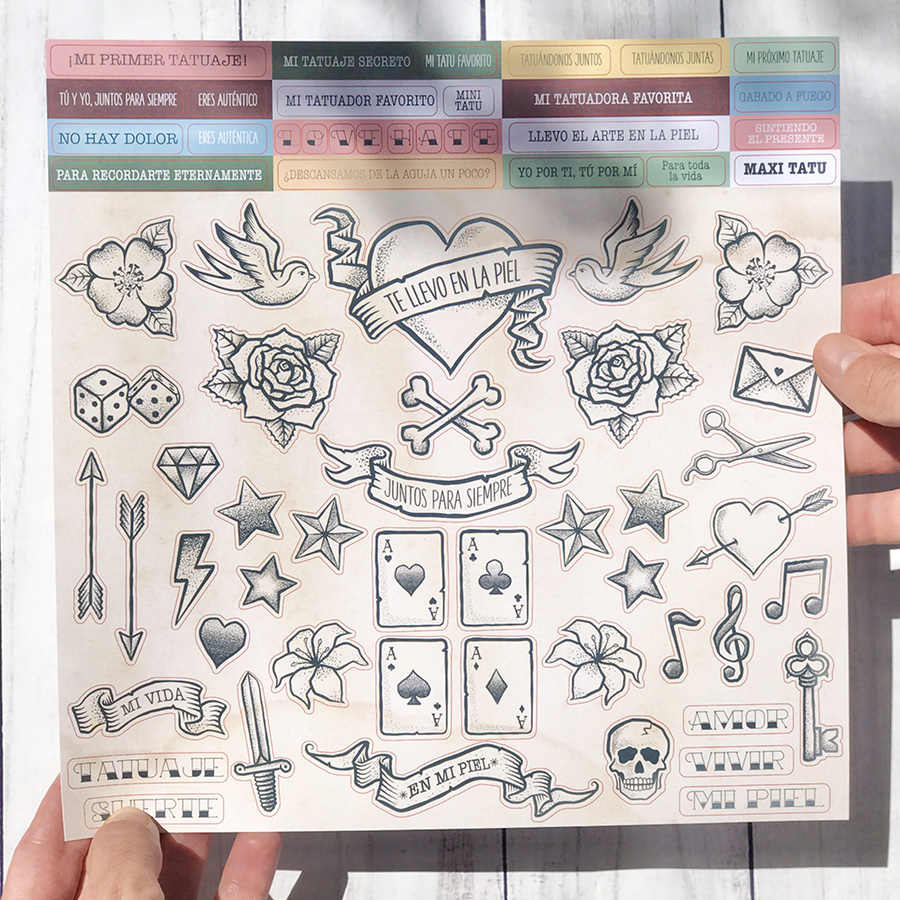 Die Cuts | Tattoo, Paraes