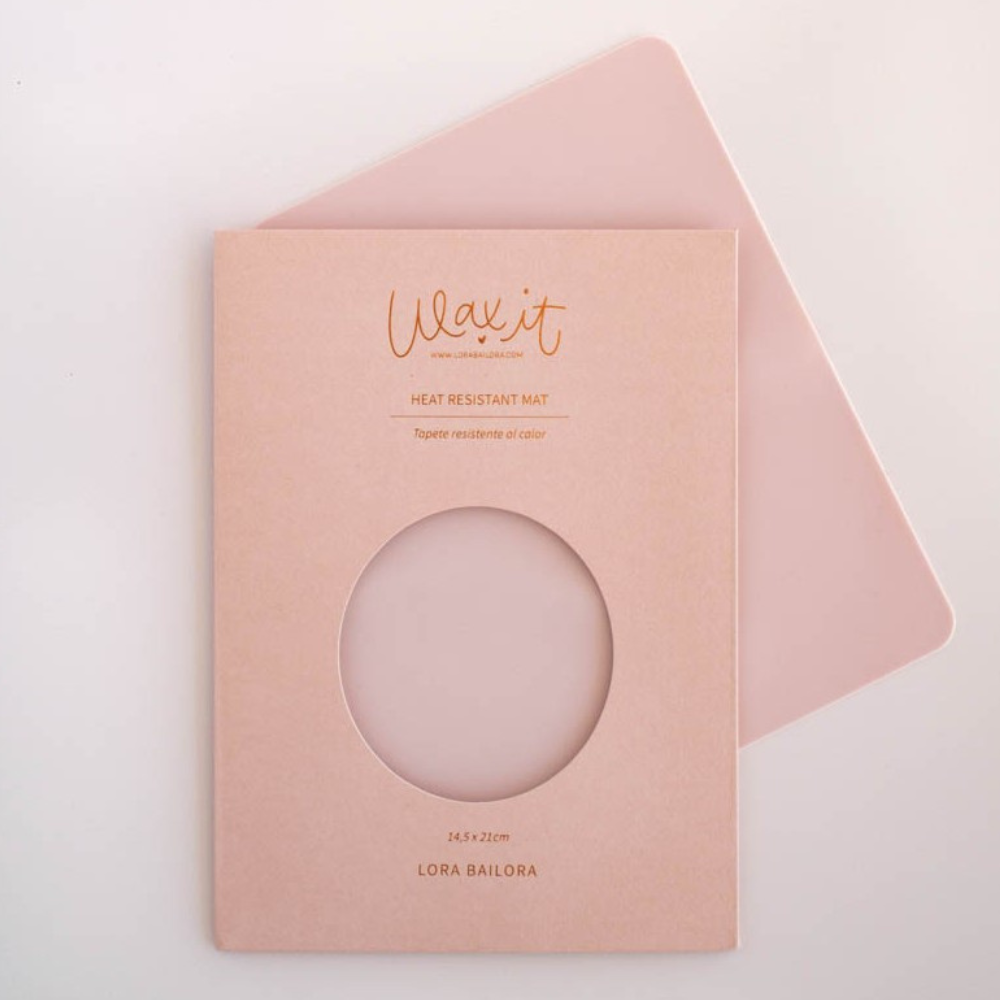 Tapete Rosa para Lacres Wax it Lora Bailora