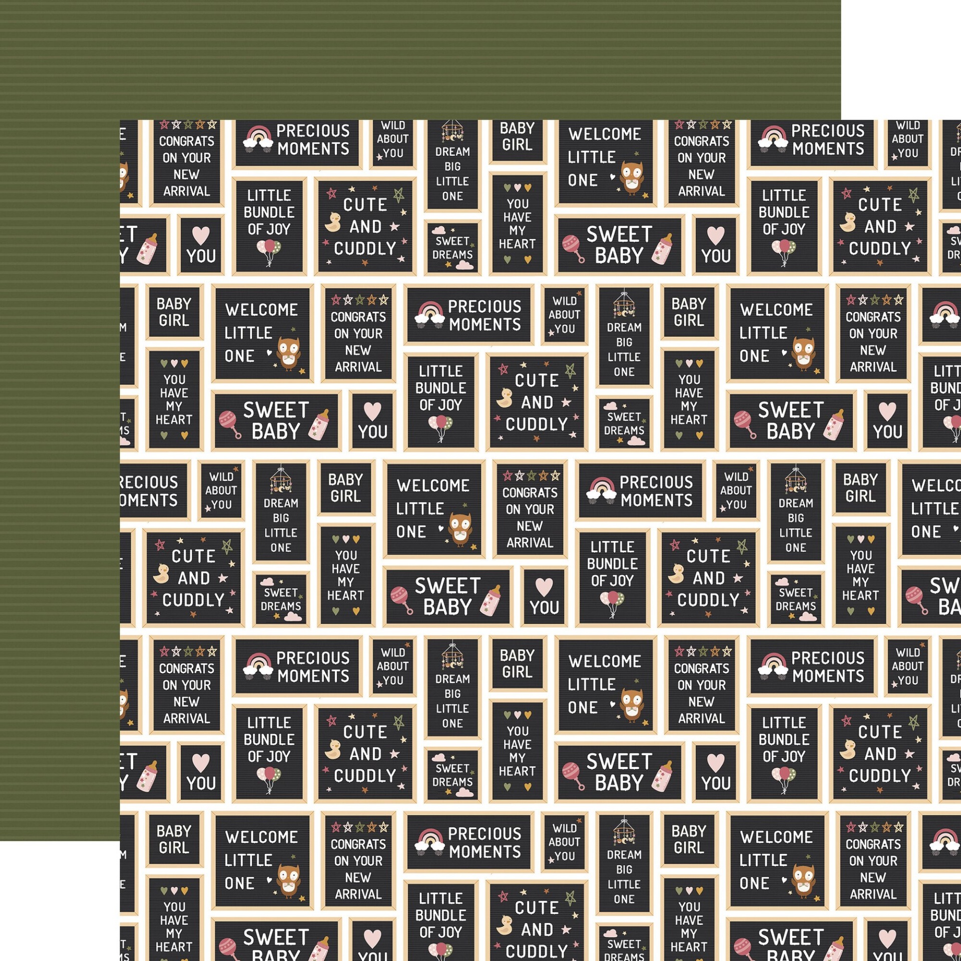 Collection Kit Special Delivery Baby Girl Echo Park