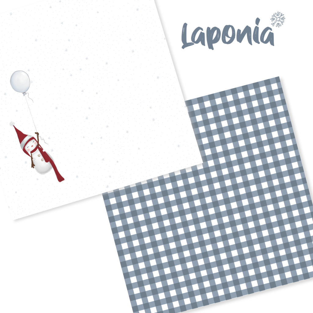 Bloco papéis Laponia Mariquilla