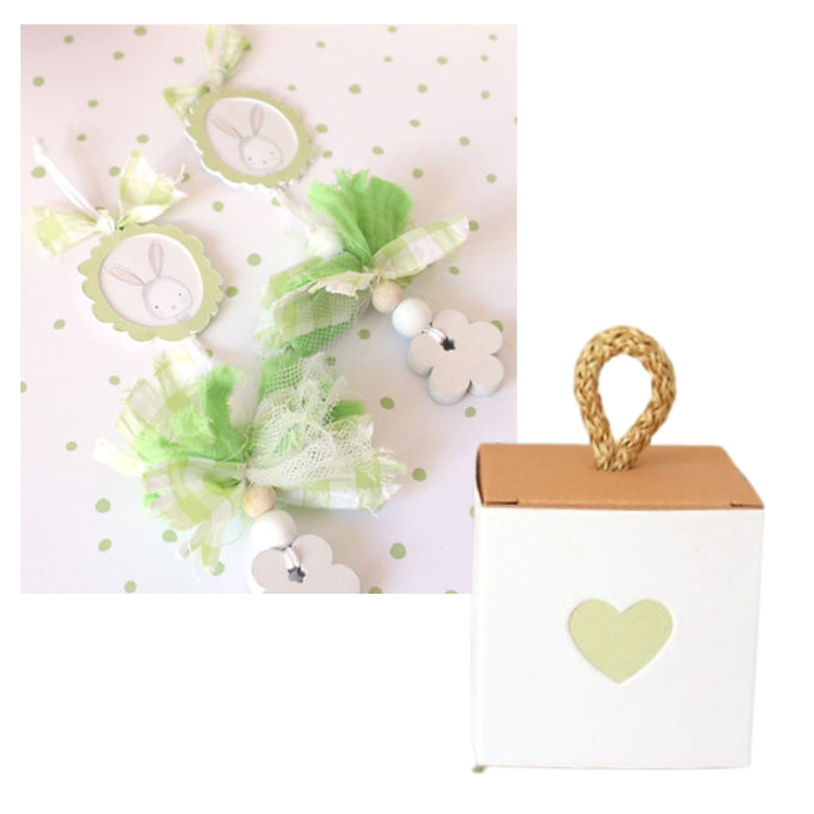 Adorno Lombadas + Caixa Verde Alegria Mandarina & Lima