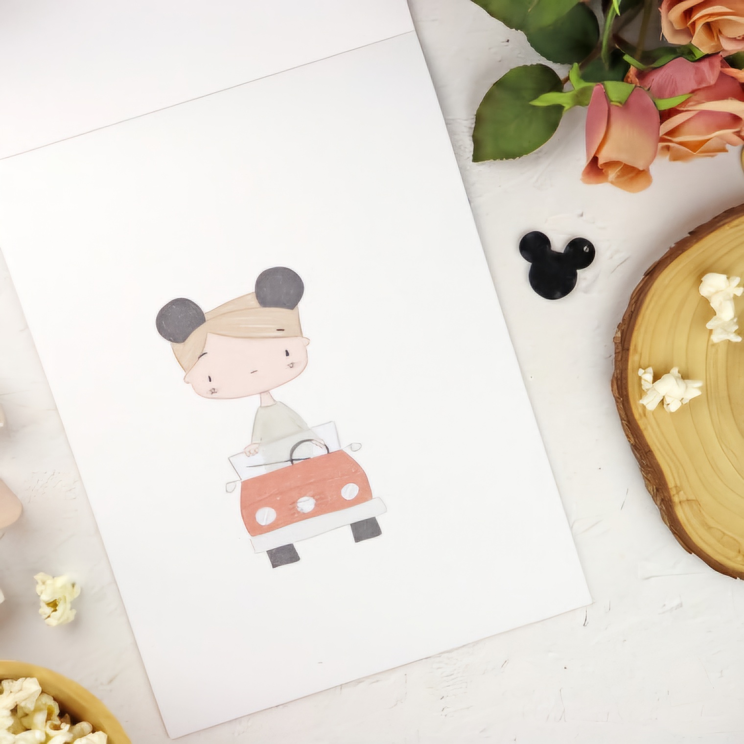 Bloco Papéis Ilustrações Fantasia Alua Cid