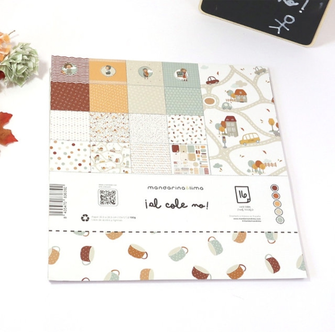 Papéis Al Cole No MandarinaLima