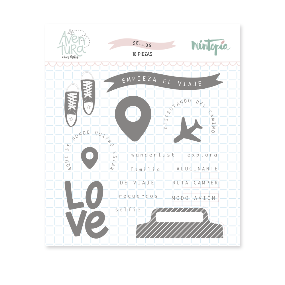 Carimbo Empieza el Viaje Aventura Mintopia