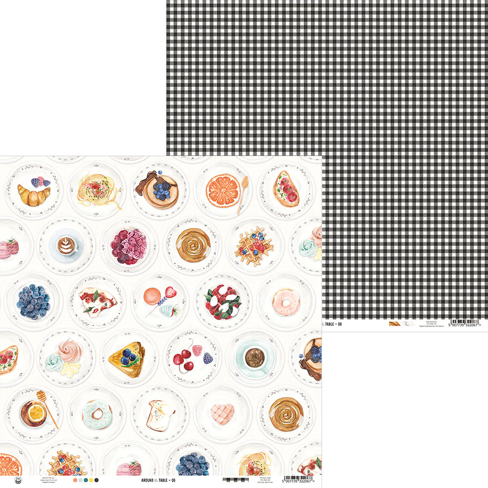 Bloco 12" Around the Table P13 Paper Products