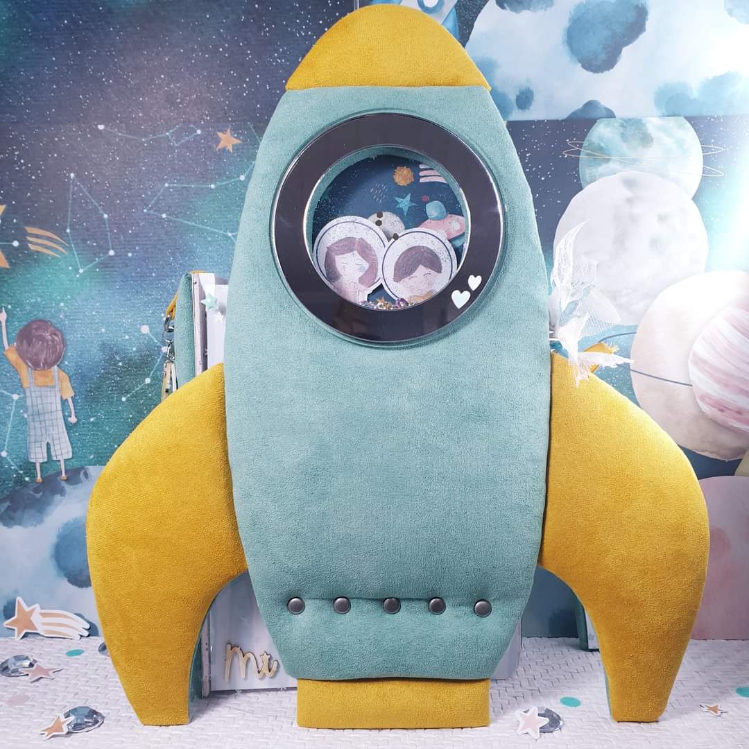 Tutorial Scrapbook Online Álbum Foguetão