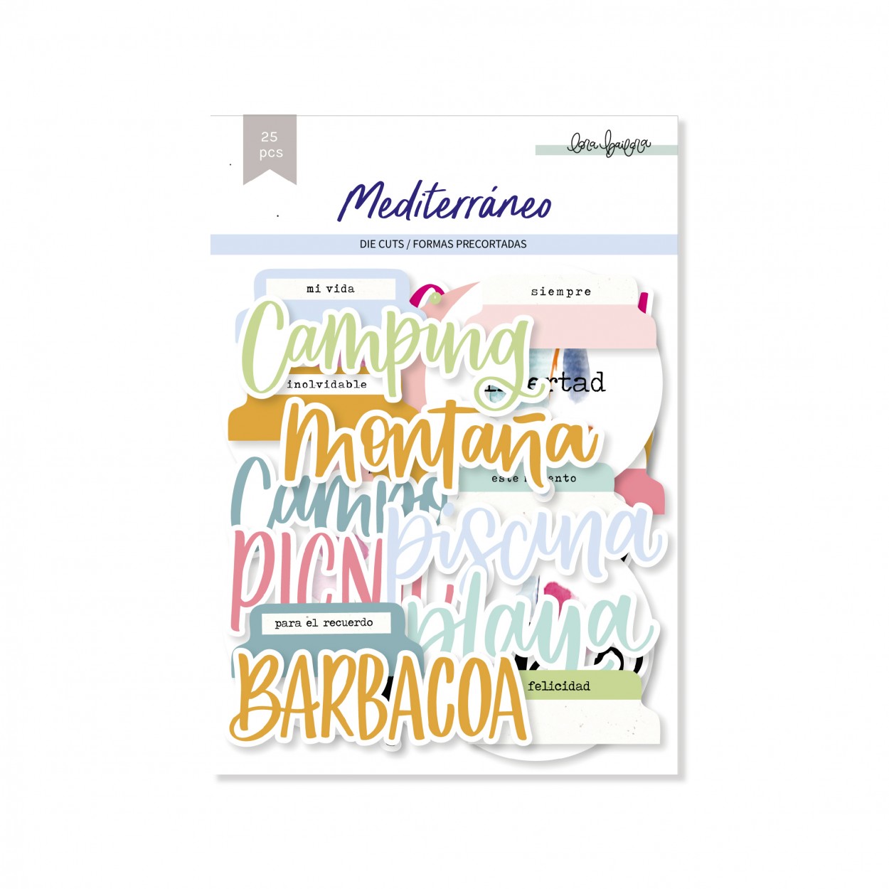 Die Cuts | Mediterráneo, Lora Bailora