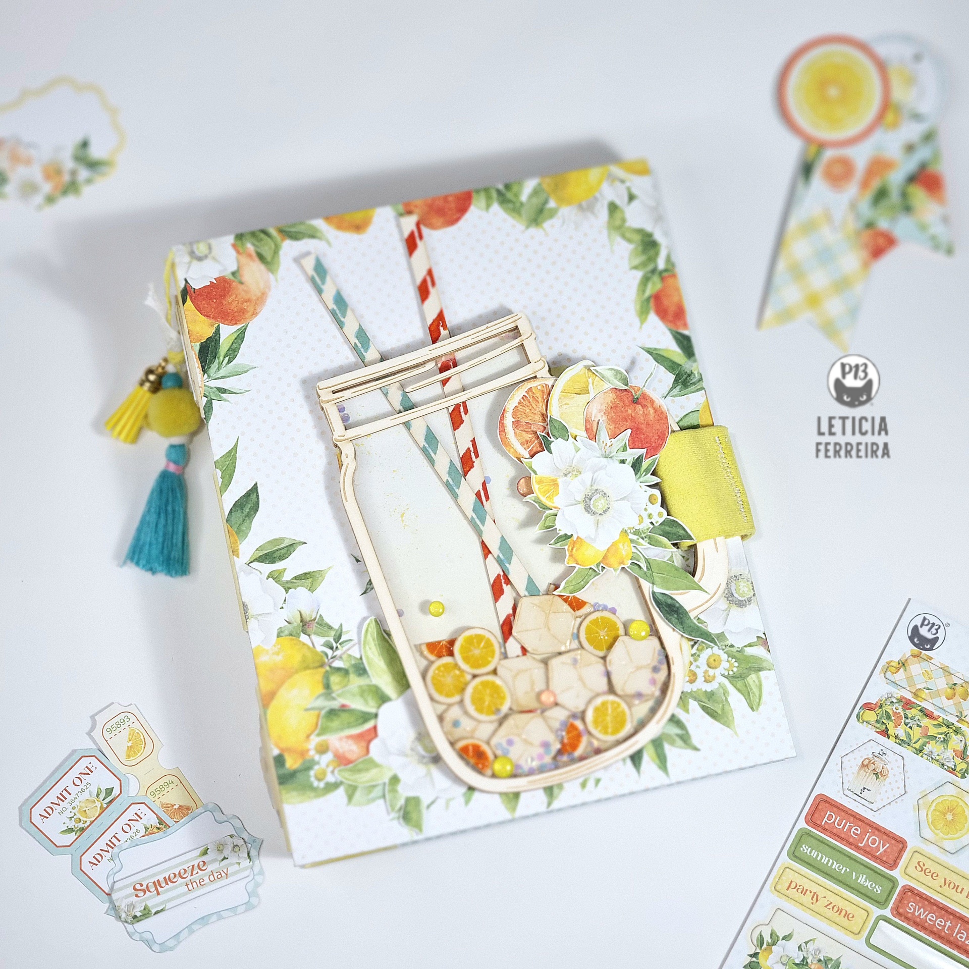 Álbum Fotos Scrapbook Lemonade Lovers