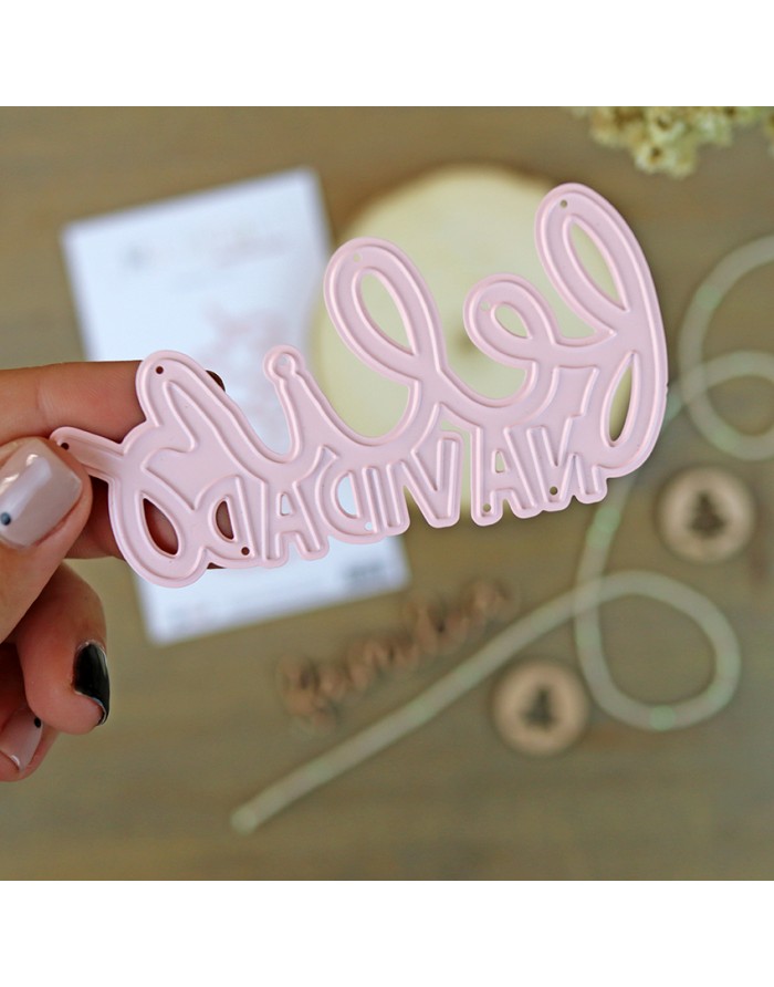 Cortante Feliz Navidad Mazapán Alua Cid