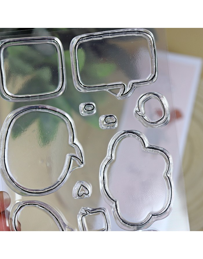 Carimbo Balões Fala Rita Alua Cid