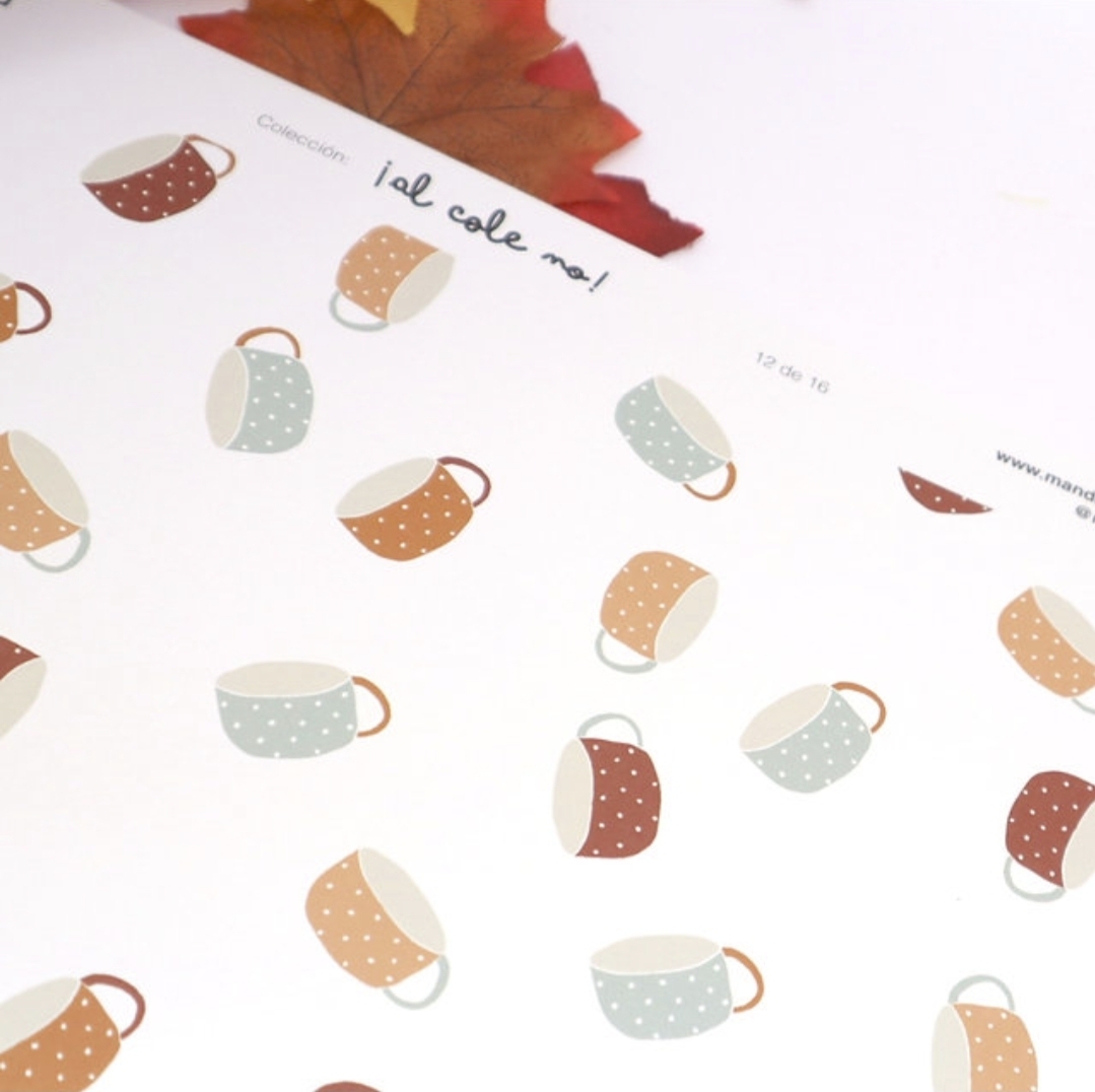 Papéis Al Cole No MandarinaLima