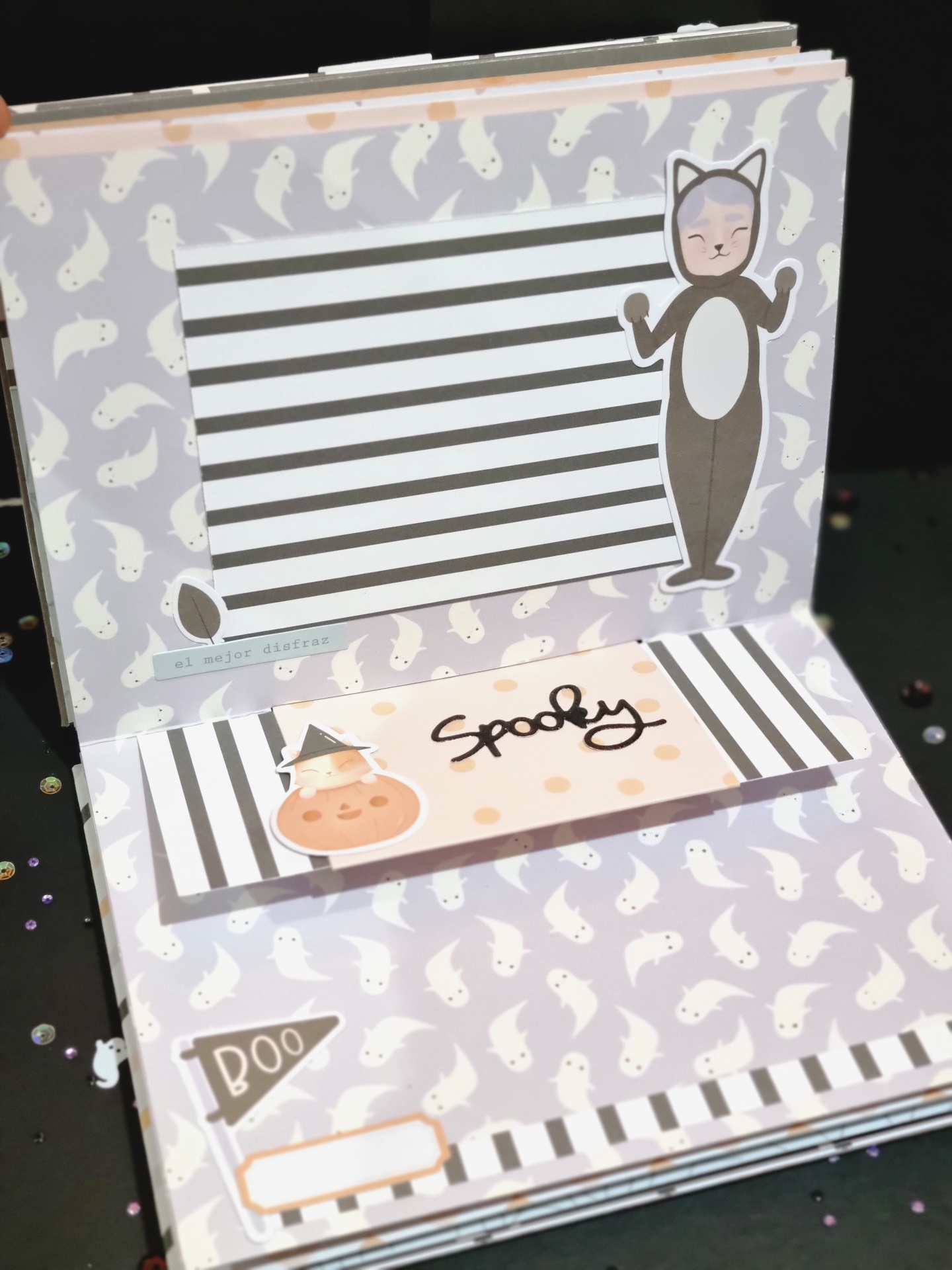 Álbum Fotos Scrapbook SPOOKY DAYS