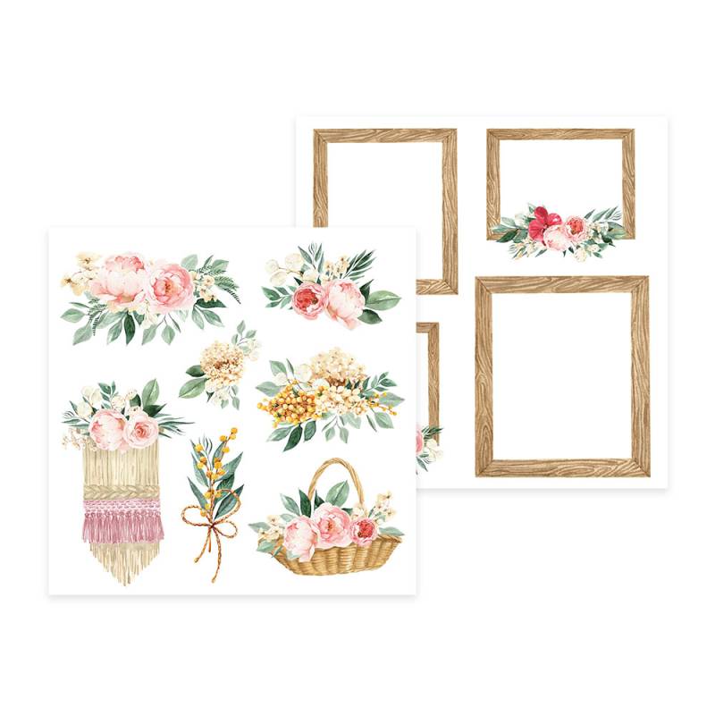 Bloco 6"x6" Flowerish P13 Paper Products