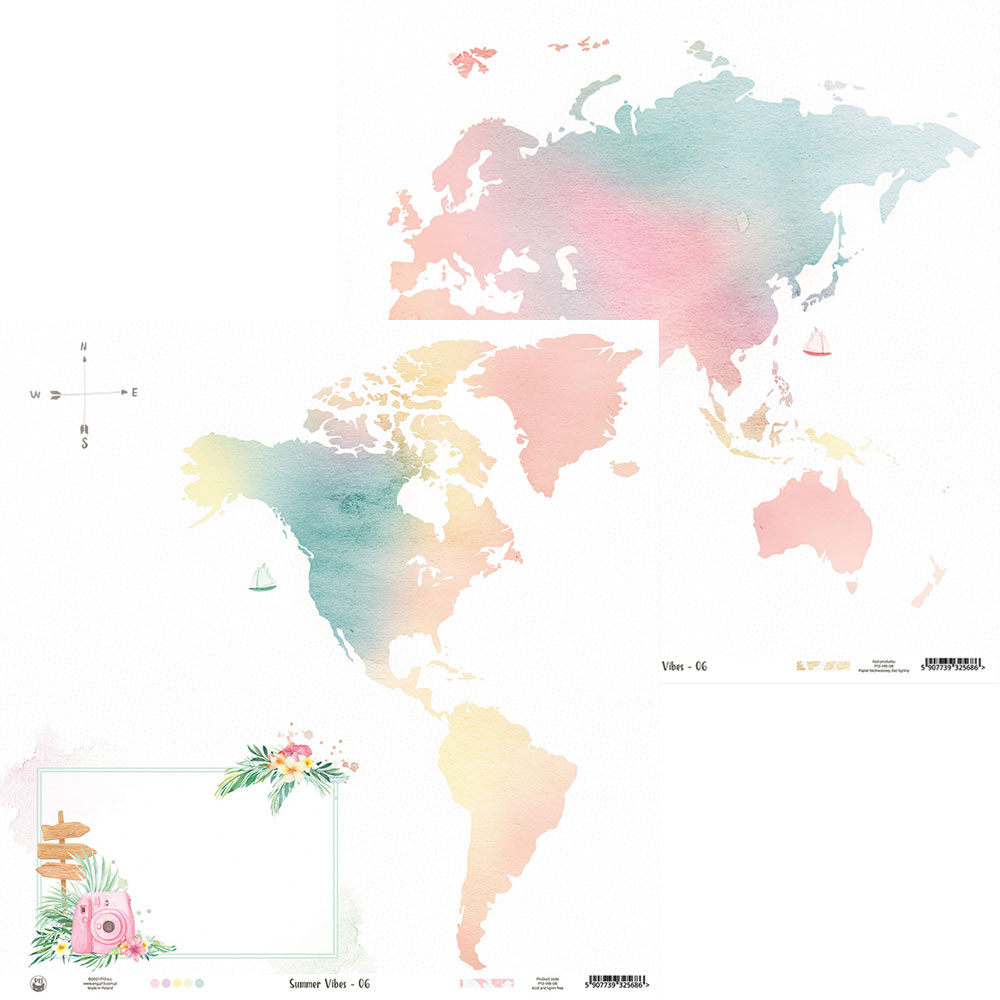 Bloco 12" Summer Vibes P13 Paper Products