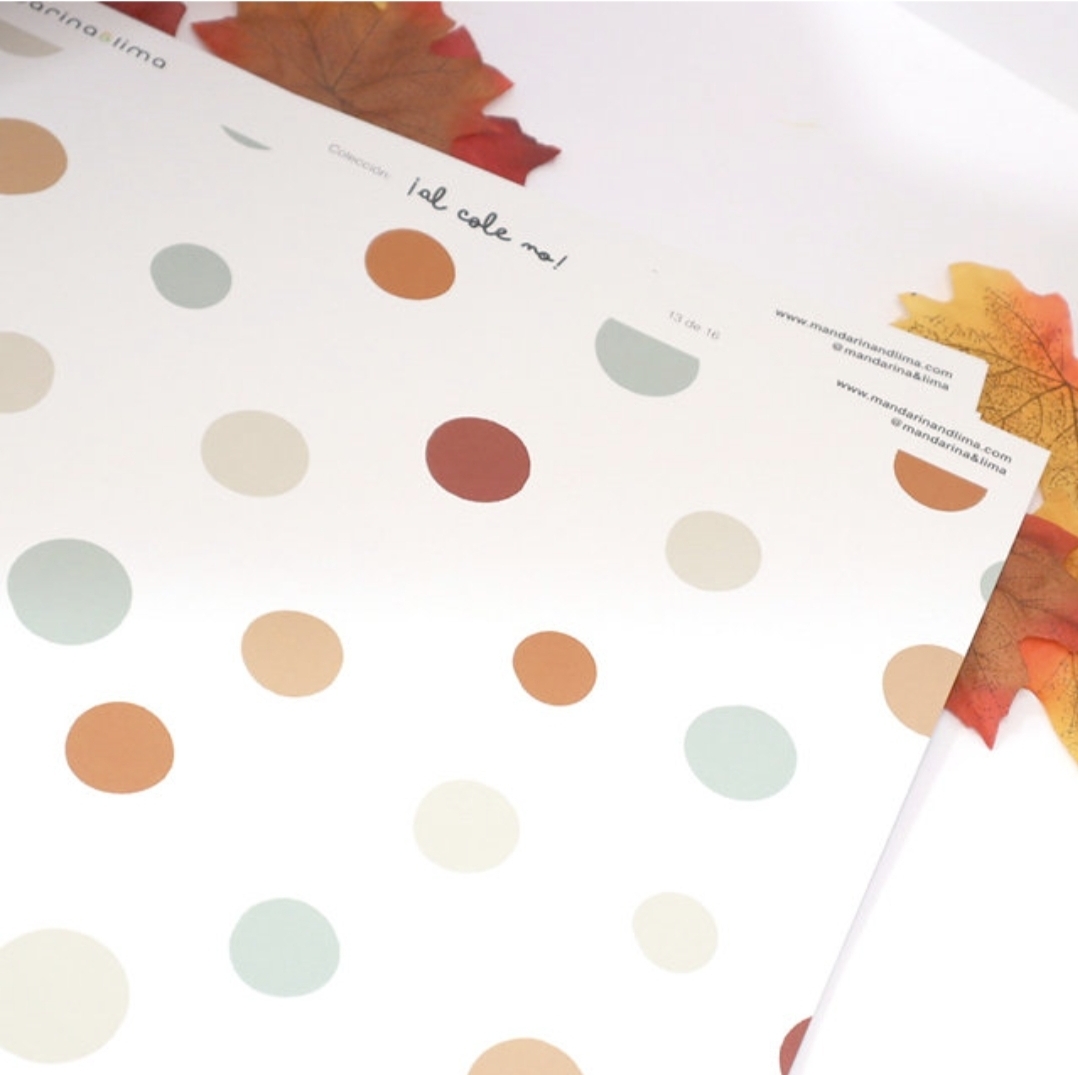 Papéis Al Cole No MandarinaLima