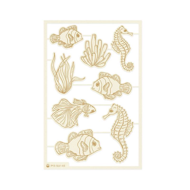 Chipboard 02 Peixes SEA LA VIE P13 Paper Products