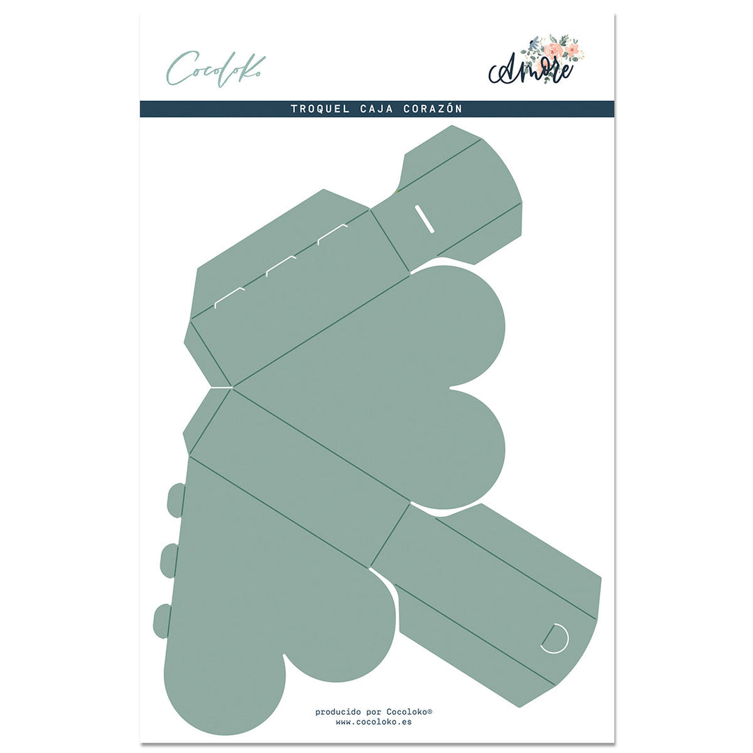 Cortante Caixa Coração Amore Cocoloko